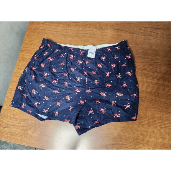 J Crew Mercantile Christmas Santa Claus Boxer Shorts Size X-Large 38-40 NWT - Picture 1 of 10